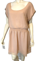 American Eagle Outfitters Pink Cap Sleeve Scoop Neck Dress Size XL - $12.34