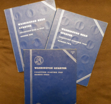 1932 D&amp;S 1964 COMPLETE SET WASHINGTON 90% SILVER QUARTERS COLLECTION ALBUM - $799.00