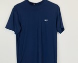 REEBOK Play Dry Fit Blue Short Sleeve Athletic T Shirt Men&#39;s Size XL - $11.83