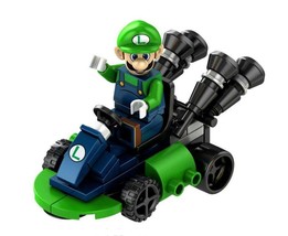 Building Toy Luigi Mario Kart The Super Mario Bros. Movie Game Minifigur... - £5.88 GBP