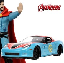 MARVEL DOCTOR STRANGE 2006 Chevy Corvette Z06 - 1:24 Jada Hollywood Rides - $39.00