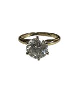 Unisex Solitaire ring 14kt Yellow Gold 473221 - $419.95 CAD