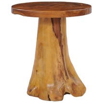 Coffee Table 40x40 cm Solid Teak Wood - £76.15 GBP