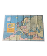 MAP Europe Hammond&#39;s Superior Map Near East LARGE 50”x33” Wall Classroom... - $733.64 MXN