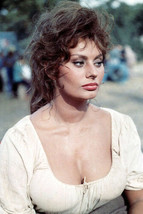 Sophia Loren 11x17 wearing Mini Poster busty low cut top - £14.15 GBP