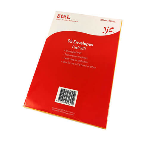 Stat Kraft Peel &amp; Seal Envelope (100pk) - C5 - $38.91