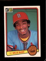1983 Donruss #190 Willie Mcgee Exmt (Rc) Cardinals *X69214 - £3.52 GBP