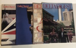 Vintage 1992 Delta Digest Lot Of 4 Magazines - £14.01 GBP