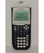 Texas Instruments TI-84 Plus Black White Graphing Calculator with generi... - $1,274.72 MXN