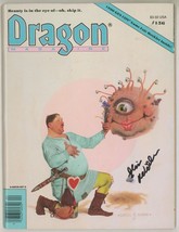 TSR AD&amp;D RPG Dragon Magazine #156 SIGNED James M. Jim Ward &amp; Skip Williams - $39.59