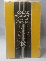 Kodak Vigilant Junior Six-20 Folding Camera Original Box Manual Included - £29.81 GBP