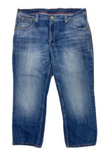 Levi&#39;s Men Size 42x34 (Measure 40x28) Straight India Made Thick Stitch Jeans - £11.24 GBP