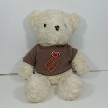 Dan Dee Collectors Choice 17 inch Plush Teddy Bear Hugs &amp; Kisses Heart Valentine - £15.40 GBP