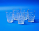 Antique 1905-1920 Indiana Glass STRAWBERRY &amp; VINE Juice Tumblers  - Set ... - £26.51 GBP