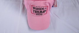 &quot;Women for Trump&quot; Embroidered Pink Pigment Washed Cap Hat New! - £9.54 GBP