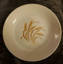 Vintage 1950&#39;s Homer Laughlin Golden Wheat Soup Salad Bowl 7 1/2&quot; Diameter  - £8.16 GBP