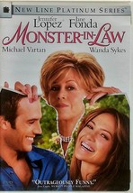 Monster-In-Law [2-DVD Set 2005] Jennifer Lopez, Jane Fonda, Michael Vartan - £1.77 GBP