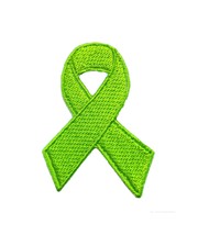 Awareness Ribbon Childhood Depression Missing Children Embroidered Iron On Patch - £4.76 GBP