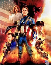 Chris Evans Signed 16x20 Captain America Collage Photo BAS LOA - £456.68 GBP