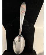 A. Dragsted Denmark Saks 5th Avenue Sterling Silver Spoon Enameled Butte... - $169.65 CAD