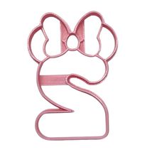 Minnie Mouse Themed Number Two 2 Detailed Cookie Cutter Made In USA PR4552 - £3.18 GBP