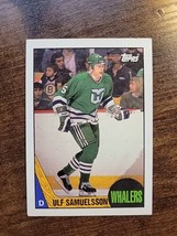 Ulf Samuelsson 1987-88 Topps #23 - Hartford Whalers - NHL - $2.02