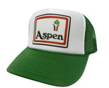 Aspen Trucker Hat mesh hat snapback hat green New - $17.56
