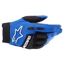New Alpinestars Full Bore Blue Black Adult Race Gloves MX ATV Motocross Racing - £23.88 GBP