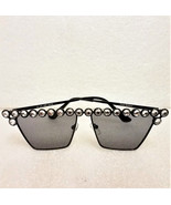 Face Shadow Fashion Rhinestone Sunglasses w/Case NEW! - $15.99