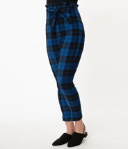 Unique Vintage angelina pants in Blue/Black - £47.53 GBP