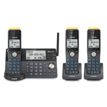 Super Long Range 3-Handset DECT 6.0 Cordless Phone for Home with Answeri... - €337,61 EUR