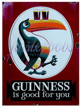 &quot;Guinness is Good For You&quot; Vintage 13 x 10 in Giclee CANVAS Advert Print - $29.95