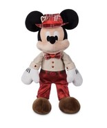 Disney Store Mickey Mouse 2022 Valentine&#39;s Day Plush 16&quot; NWT - £19.27 GBP