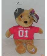 Vintage Justin Bieber JB Stuffed plush Bean bag toy Rare VHTF - $34.41 CAD