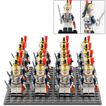 16Pcs Napoleonic Wars French Cuirassier Soldier Minifigure, Napoleonic Minifgure - £27.96 GBP