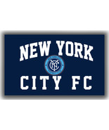 New York City FC Memorable Soccer Flag 90x150cm 3x5ft 2021 Best Banner - €12,72 EUR