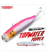 Noeby Popper Lures 10cm20g 12cm29g 15cm55g Topwater Artificial Fishing H... - £7.63 GBP+