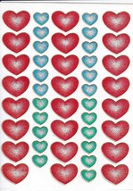 A347 Heart Love Kids Kindergarten Sticker Decal Size 13x10 cm / 5x4 inch Glitter - £1.99 GBP