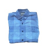 Bonobos Men’s Blue Plaid Slim Fit Long Sleeve Button Up Dress Shirt Size... - $27.79