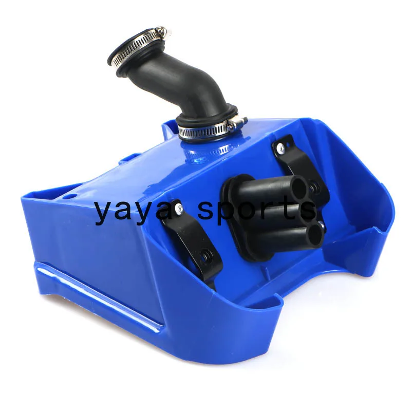 Blue Black Air Filter Cleaner Box Assembly Compatiable For Yamaha PEEWEE... - £28.82 GBP+