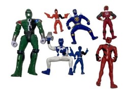 Power Rangers and Action Figure Lot 7 pcs Green Ranger and more - $19.66