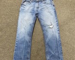 ARIAT Rebar M5 Jeans Mens 38 X 30 Denim Straight Leg Distressed - $24.31