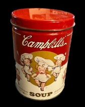 Vintage Campbells Soup Puzzle Vintage Tin Can with Campbell&#39;s Kids - £8.85 GBP