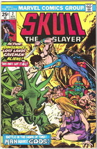 Skull the Slayer Comic Book #2 Marvel Comics 1975 FINE - £4.68 GBP