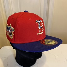 Boston Red Sox Americana patch New Era fitted cap 8 Size - £23.25 GBP