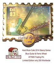Hard Rock Cafe 2014 Yokohama Stamp 77609 Trading Pin - £11.81 GBP