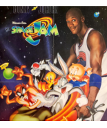 1996 Space Jam Movie Poster Michael Jordan Bugs Bunny Warner Bros 18 x 1... - $459.88 MXN