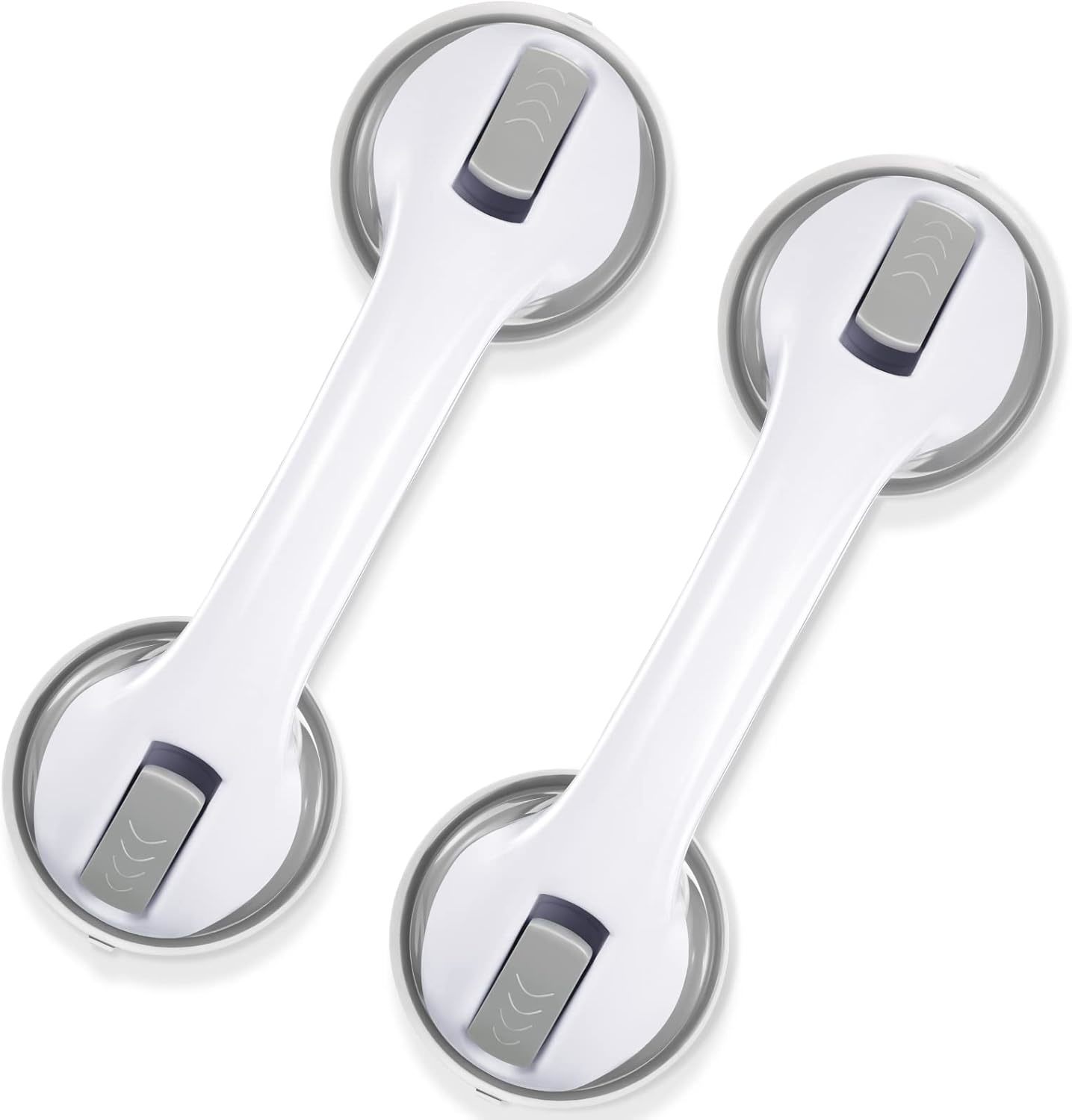 Shower Grab Bars: 12-Inch Shower Handle Sturdy Suction Shower Grab Bar For - $34.93