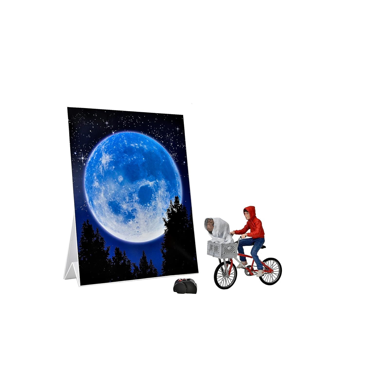 NECA - E.T. - 40th Anniversary Elliott & E.T. On Bike 7" Action Figure