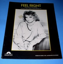 Tanya Tucker Sheet Music Feel Right Vintage 1982 Debdave Briarpatch Music - £11.98 GBP